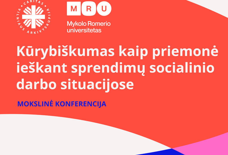 Kūrybiškumas kaip priemonė: Carito konferencija suvienys socialinio darbo specialistus ir mokslininkus